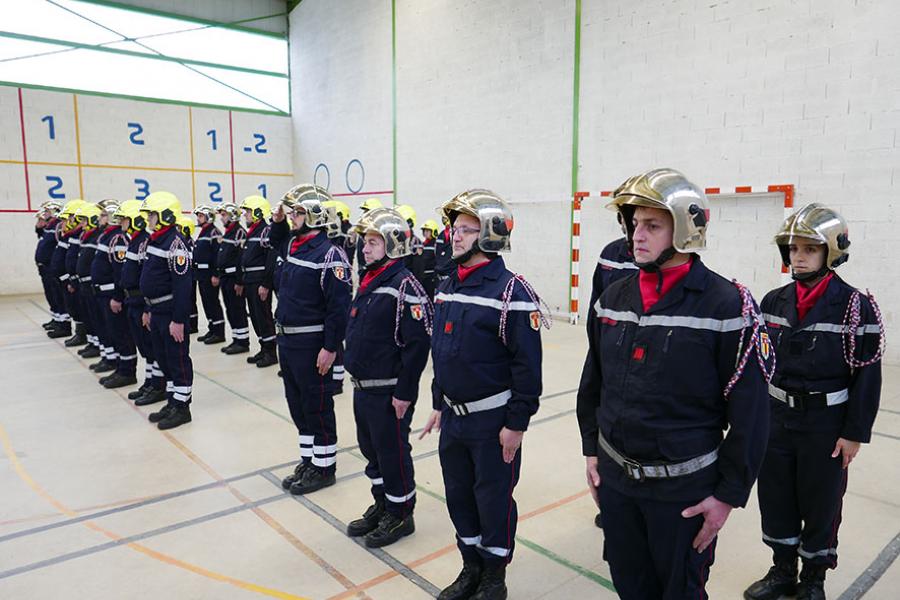 Sainte-Barbe du Groupement Nord et passation de commandement à Valence d&#039;Albigeois 