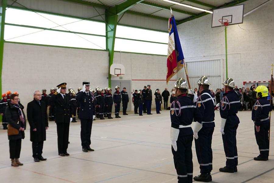Sainte-Barbe du Groupement Nord et passation de commandement à Valence d&#039;Albigeois 