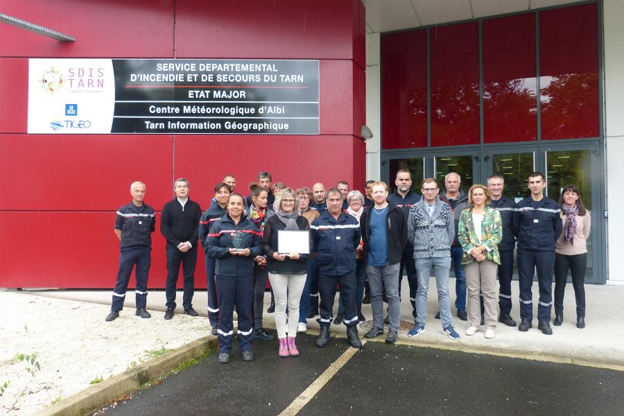 Le SDIS remporte le &quot;Trophée pour la vie&quot;