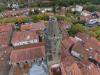 Effondrement du clocher de l&#039;église de Saint-Amans-Soult